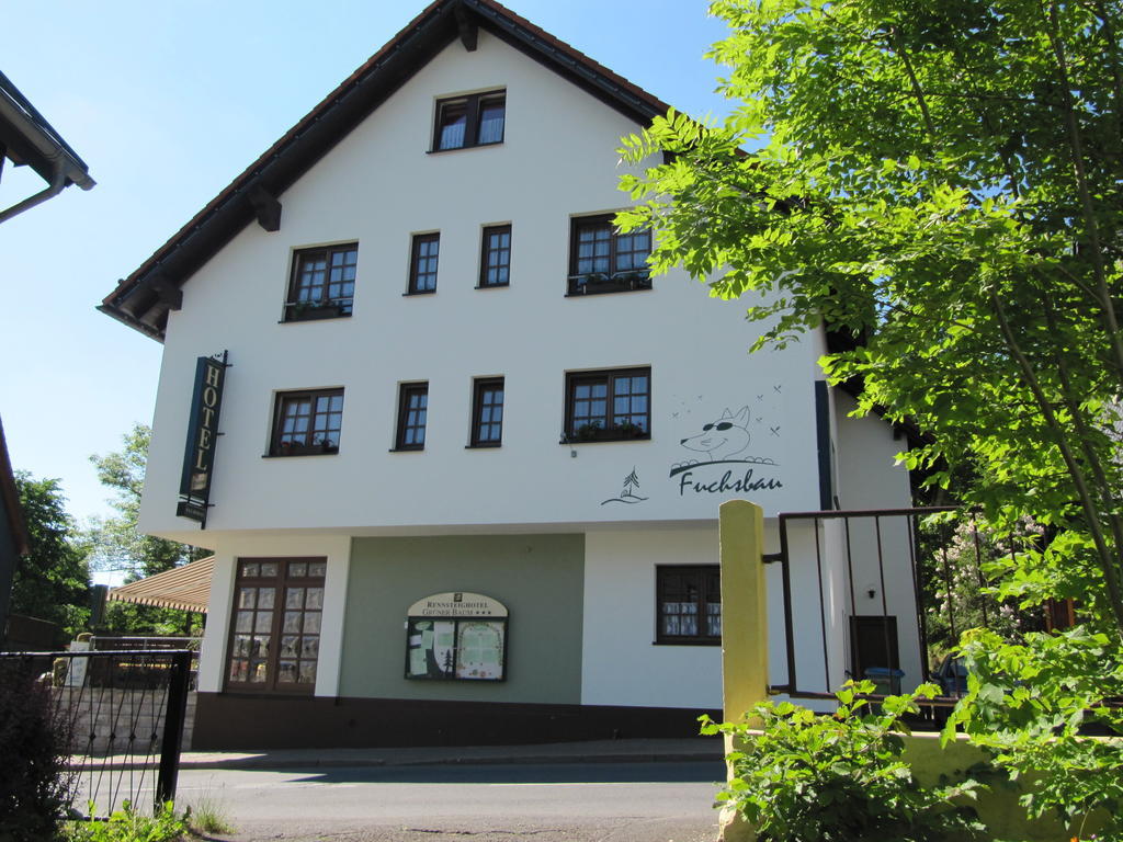 Rennsteighotel Grüner Baum Schmiedefeld am Rennsteig Exterior foto